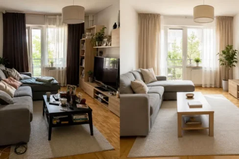 ome staging stana pre i posle pripreme za prodaju